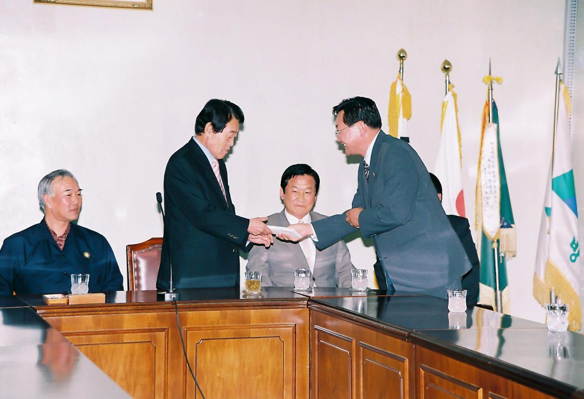 수해 이재민 구호품