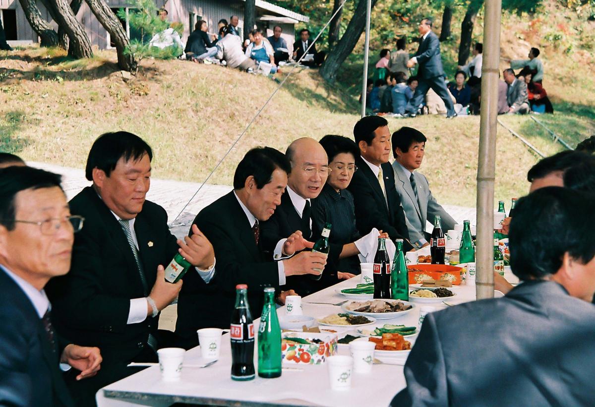 전두환 전대통령 고향방문