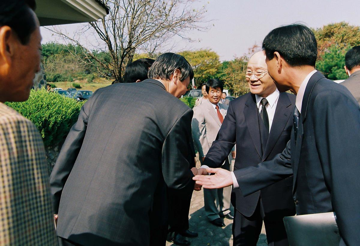 전두환 전대통령 고향방문