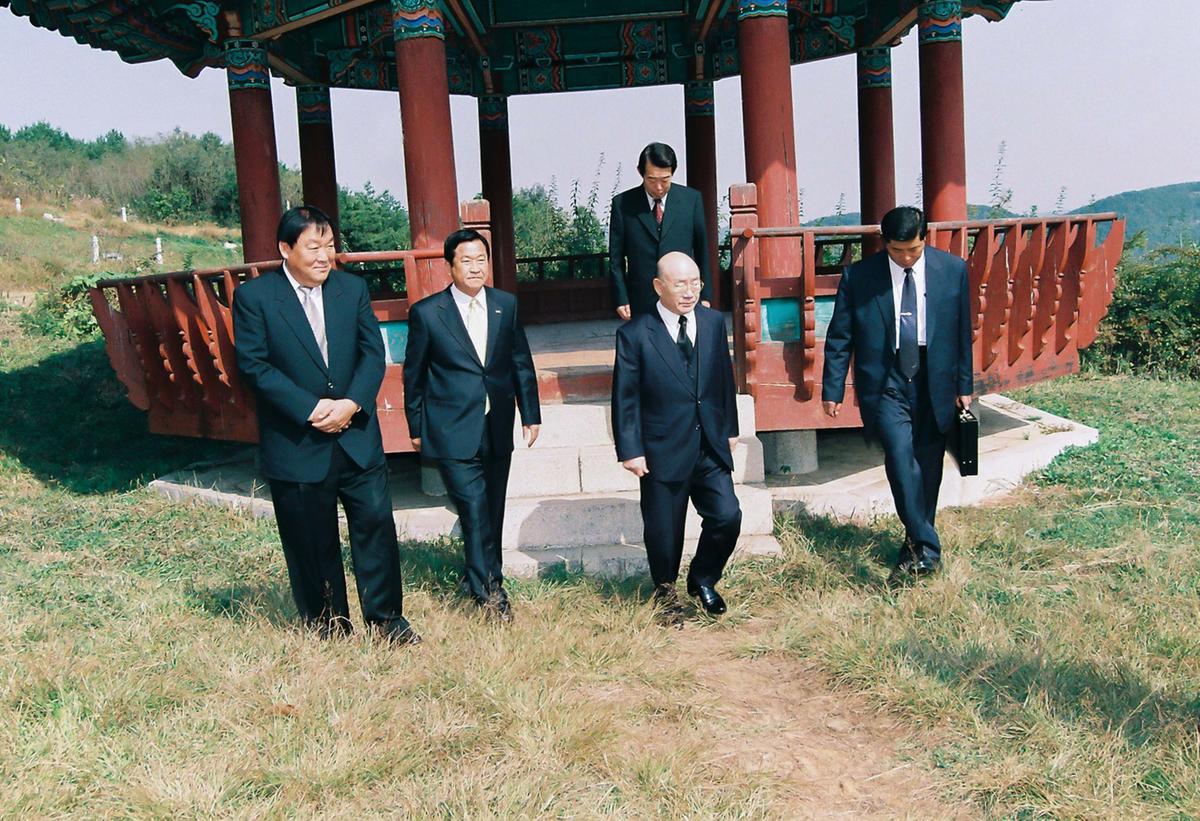 전두환 전대통령 고향방문