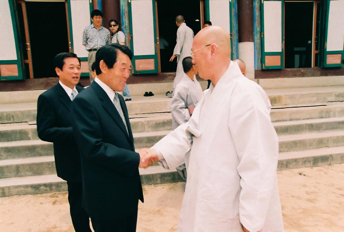 김영환장군 팔만대장경 수호공적비 제막식