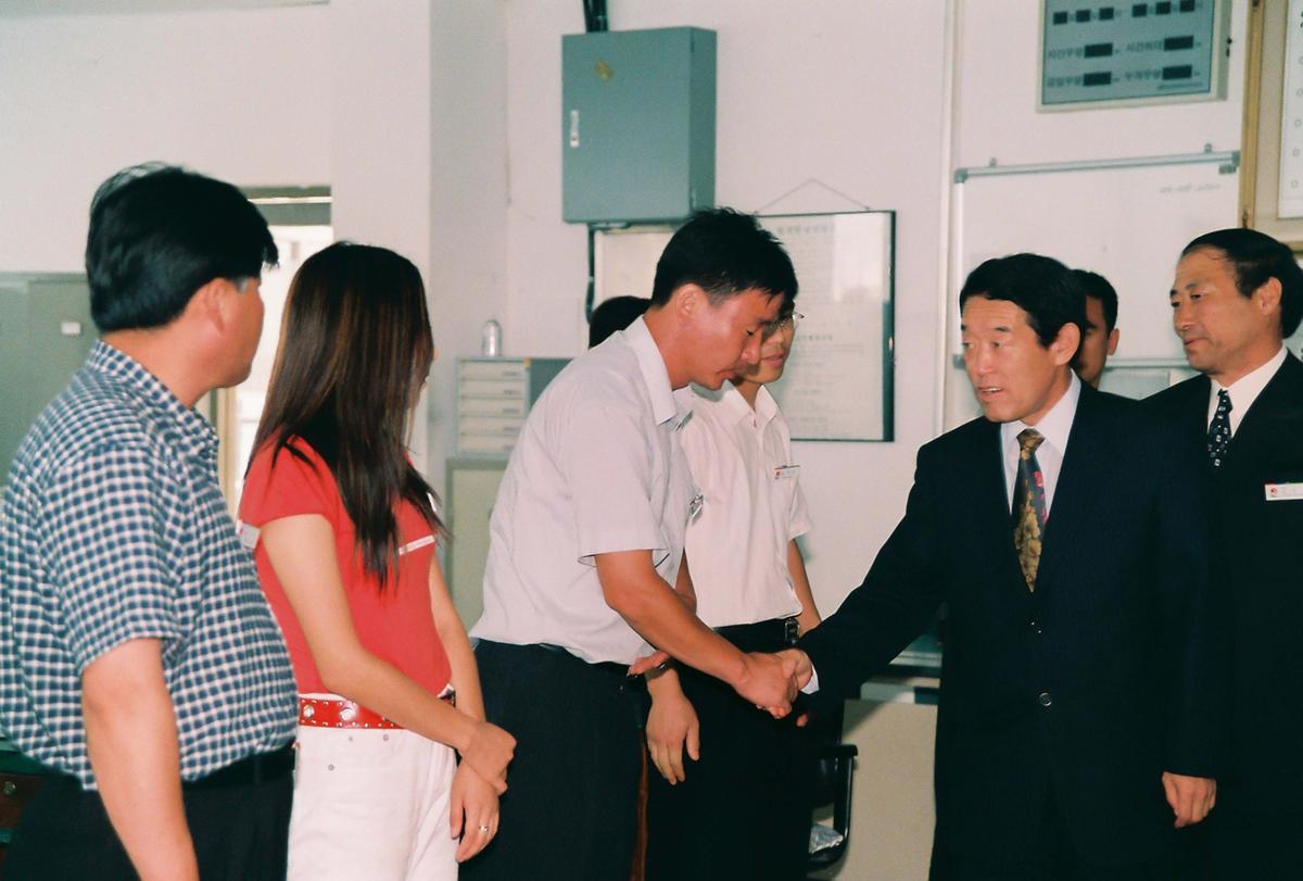 민선3기 심의조 군수와 주민과 대화