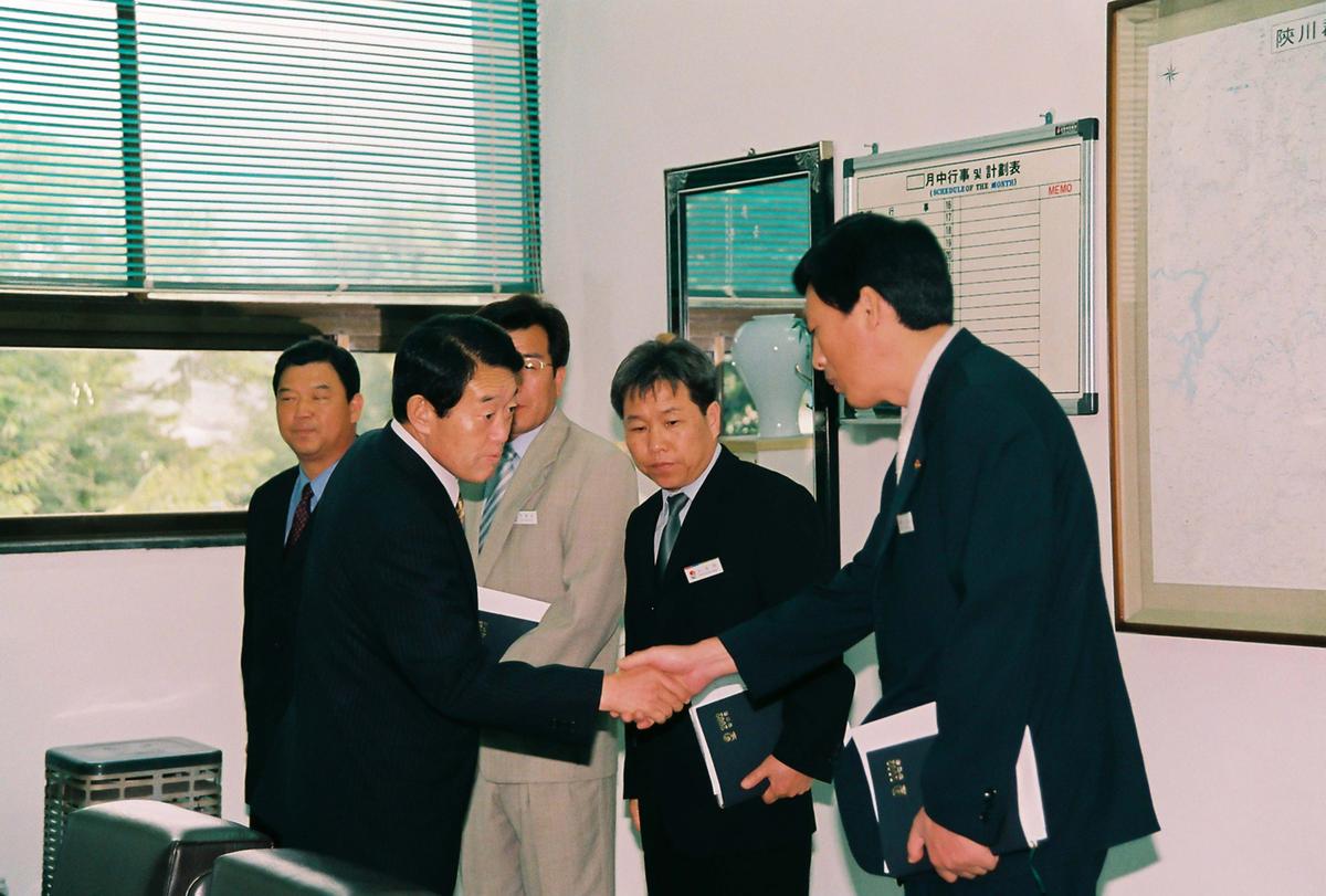 민선3기 심의조 군수와 주민과 대화