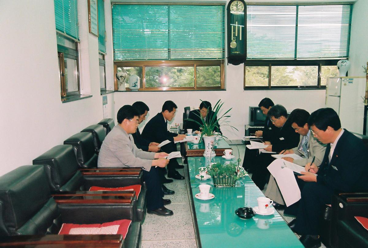 민선3기 심의조 군수와 주민과 대화