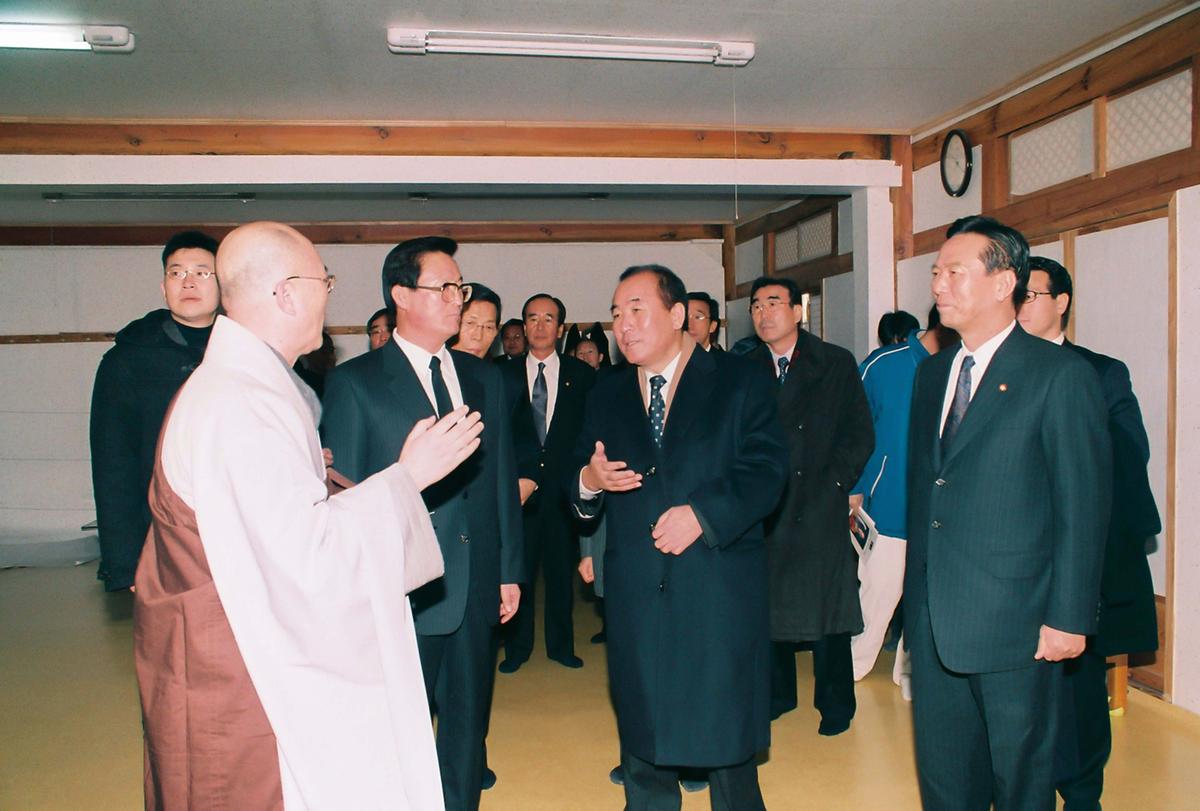 이회창 대선 후보 방문