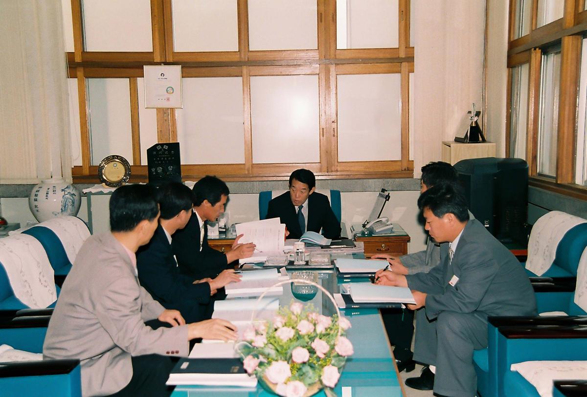 이회창 대선후보 방문