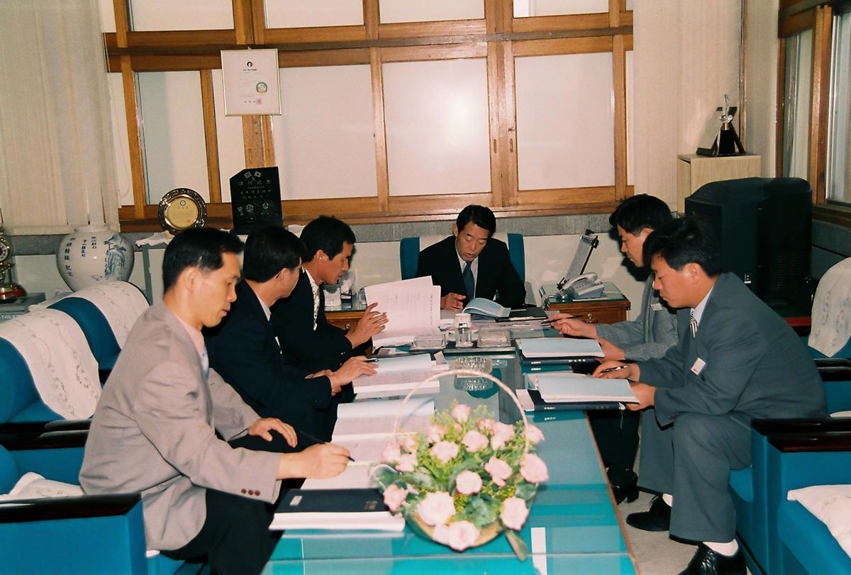 이회창 대선후보 방문