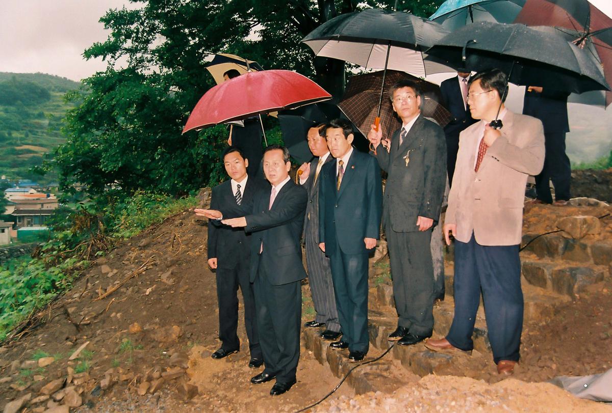 이회창 대선후보 방문