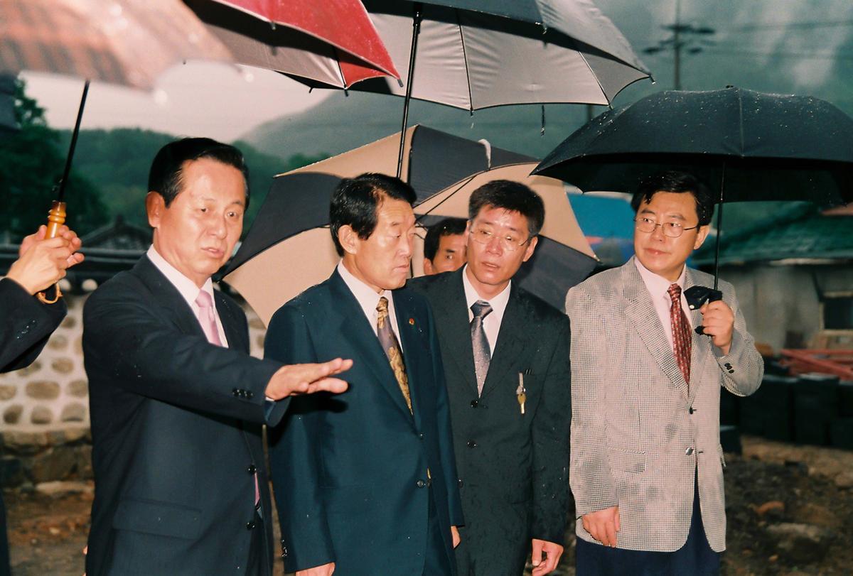 이회창 대선후보 방문