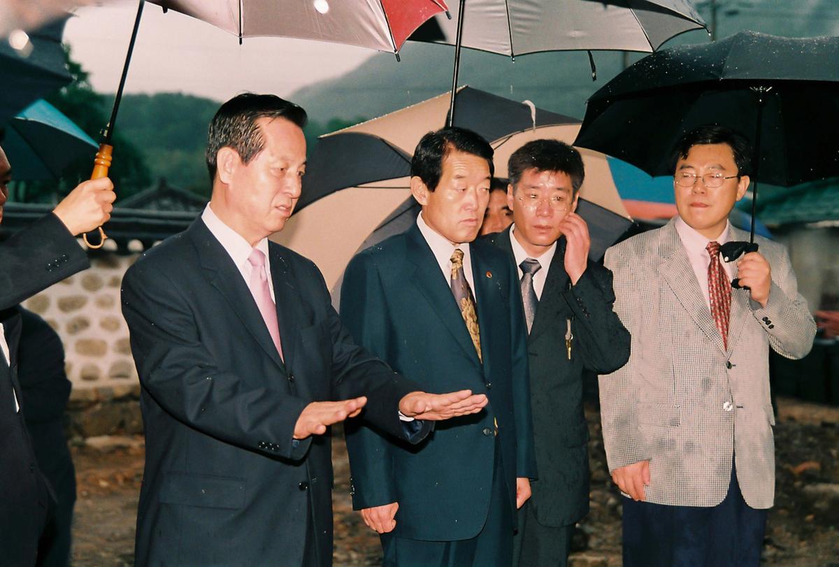이회창 대선후보 방문