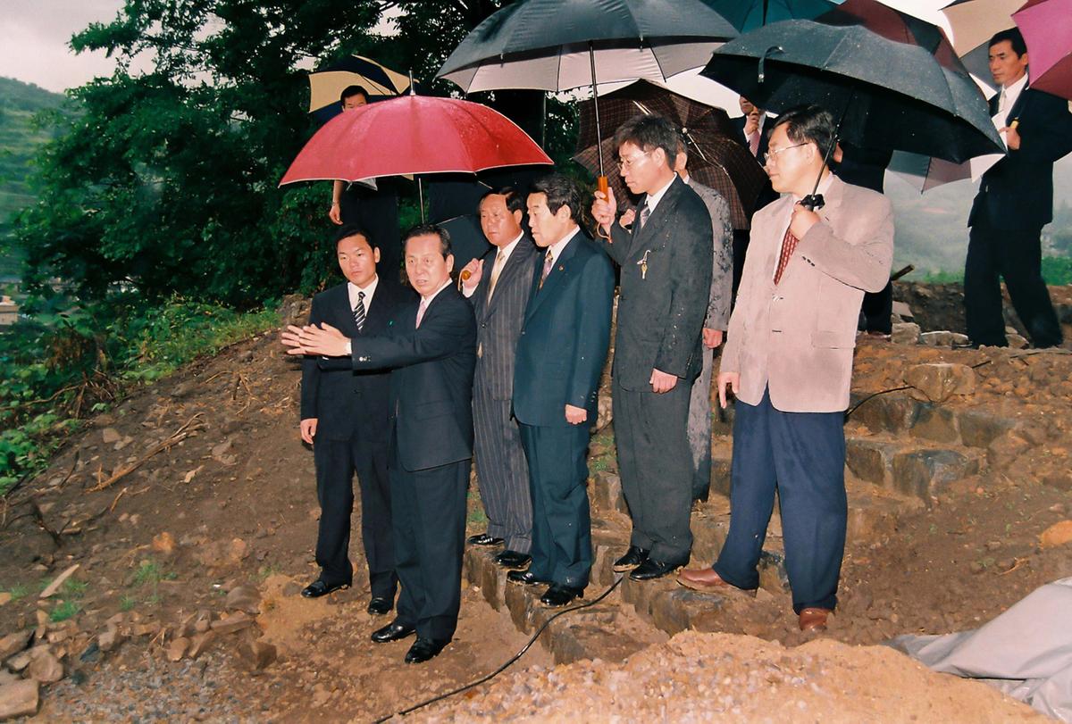 이회창 대선후보 방문