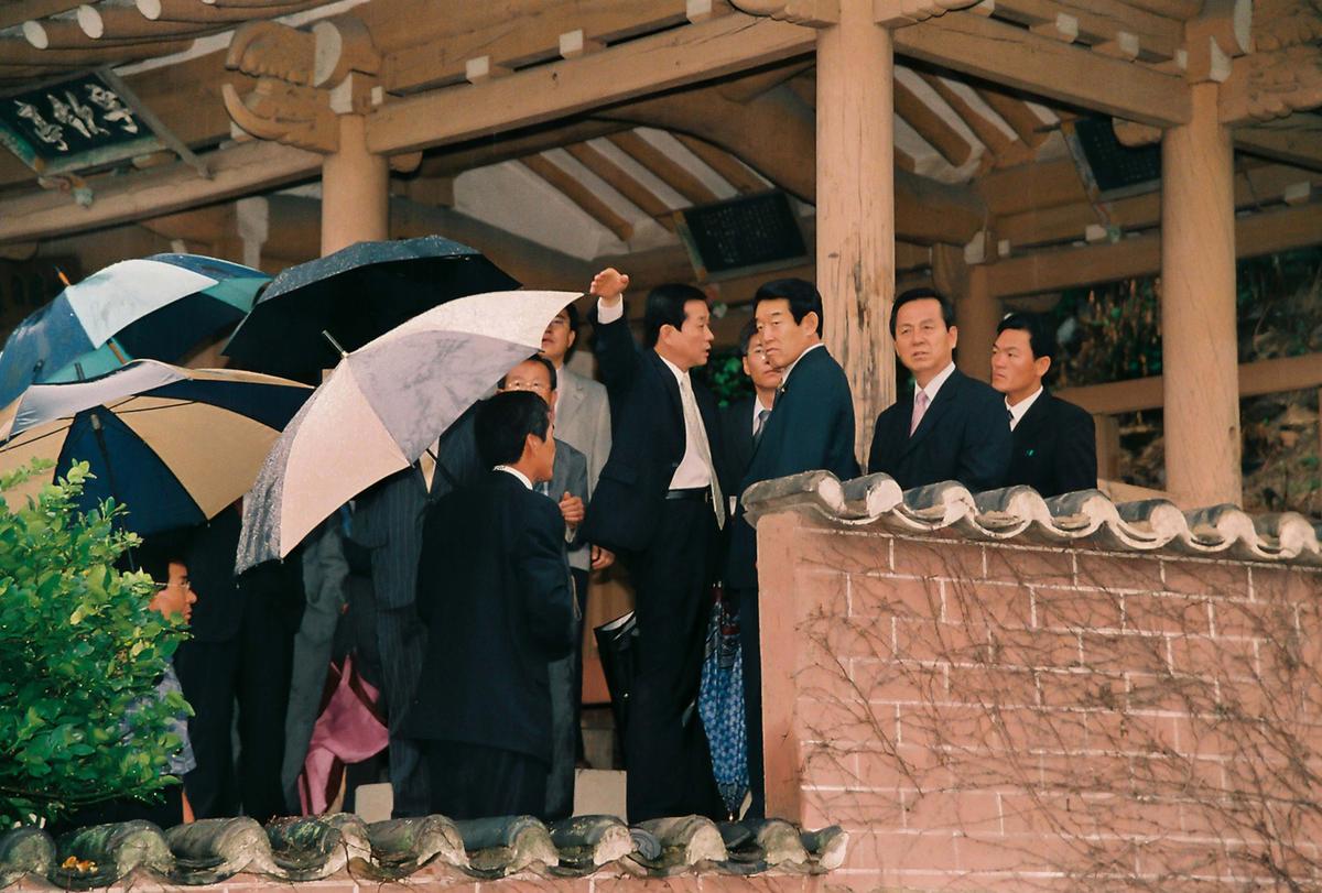 이회창 대선후보 방문