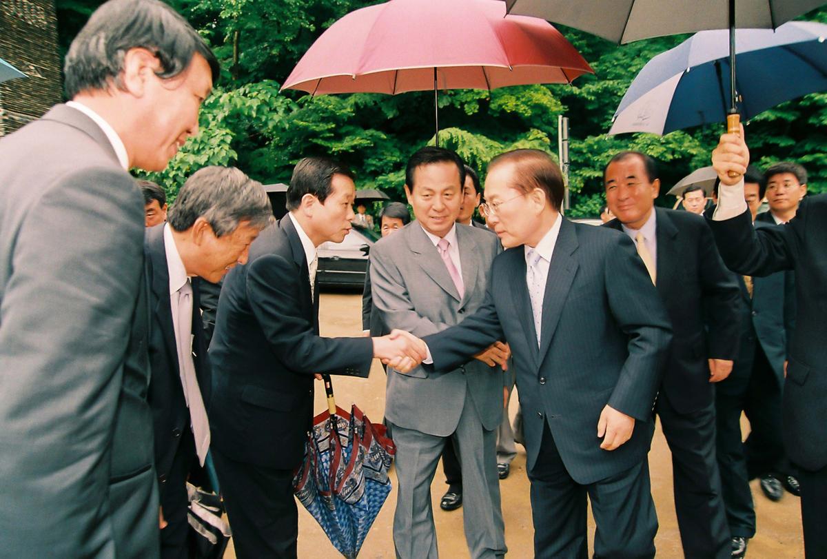 이회창 대선후보 방문