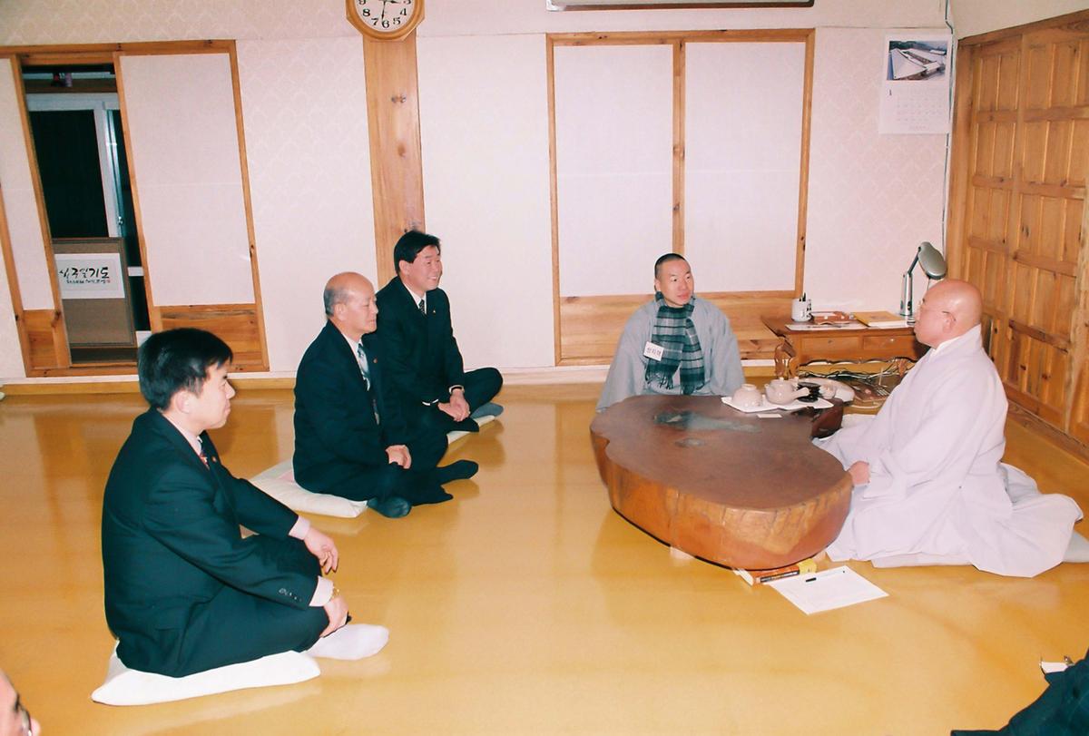 조계종 종정 혜암당 성관대종사 영결식