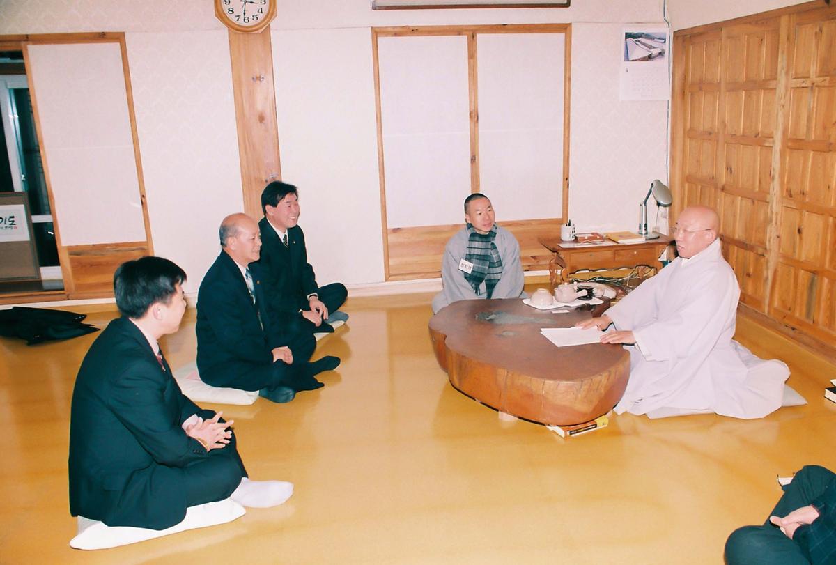 조계종 종정 혜암당 성관대종사 영결식