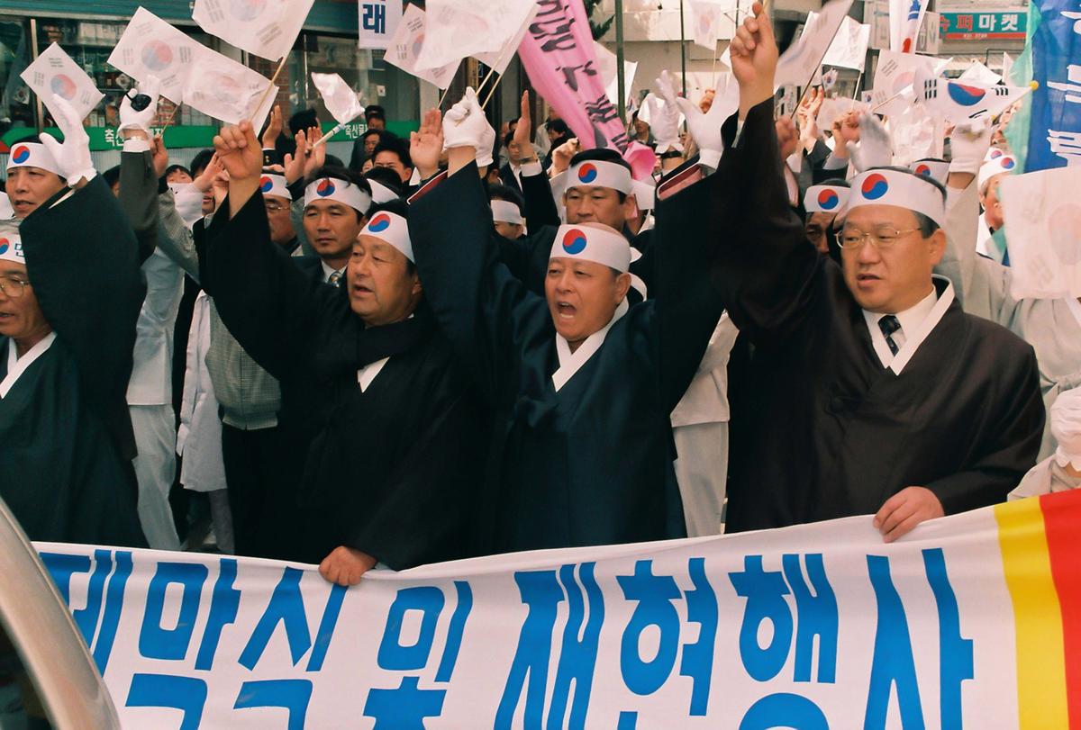 합천 3.1독립 기념탑 제막식 및 재현행사