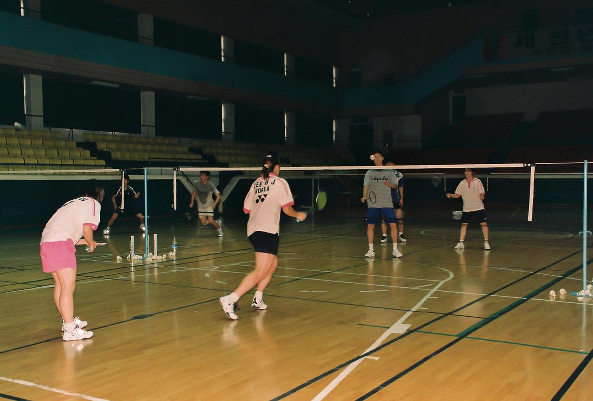 배드민턴 국가대표선수 촌외강화훈련