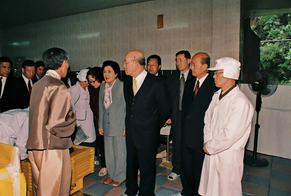 전두환전대통령방문