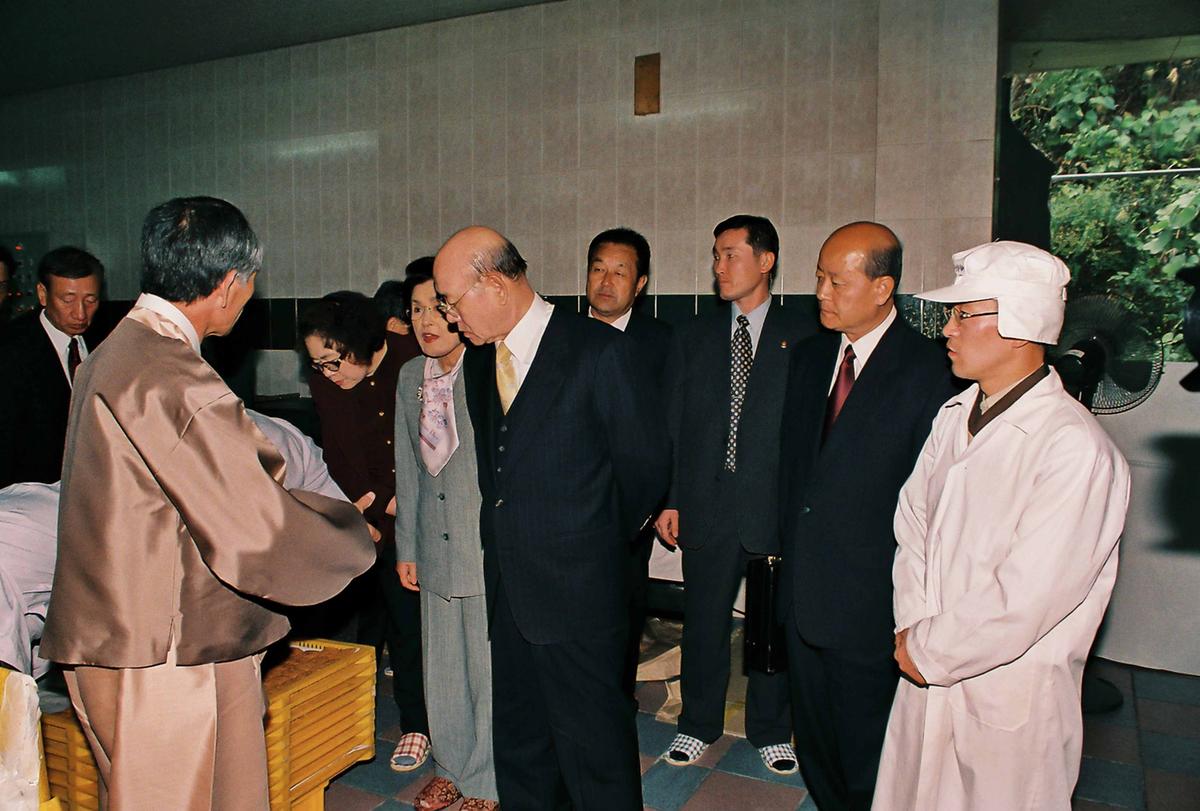 전두환전대통령방문