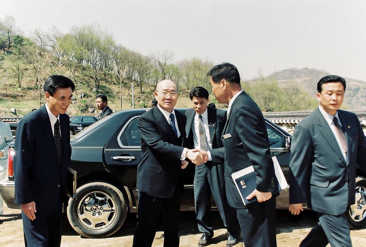 전두환전대통령방문