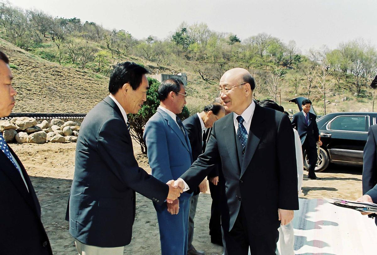 전두환전대통령방문