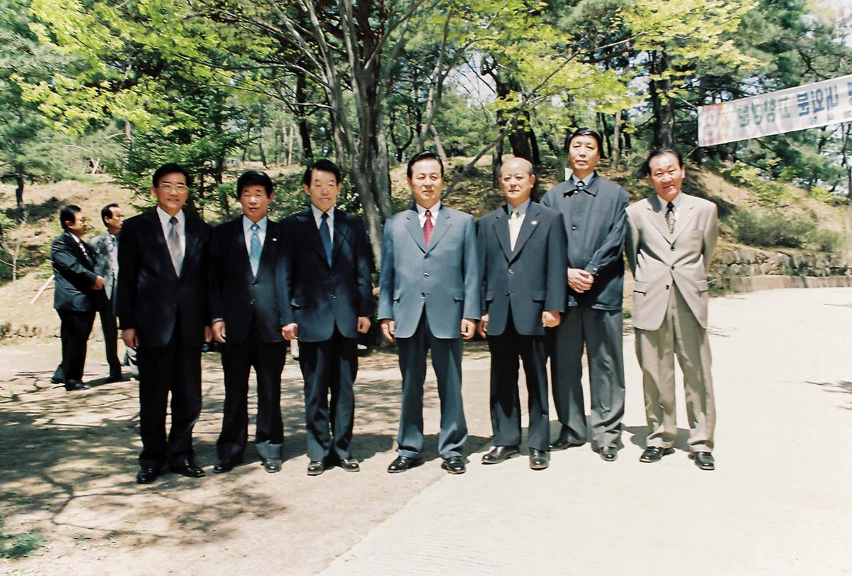 전두환전대통령방문