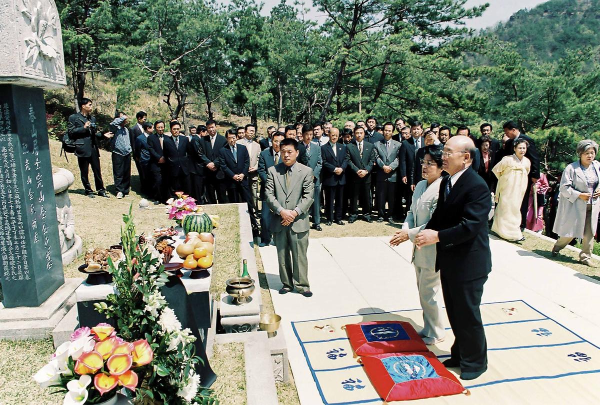 전두환전대통령방문
