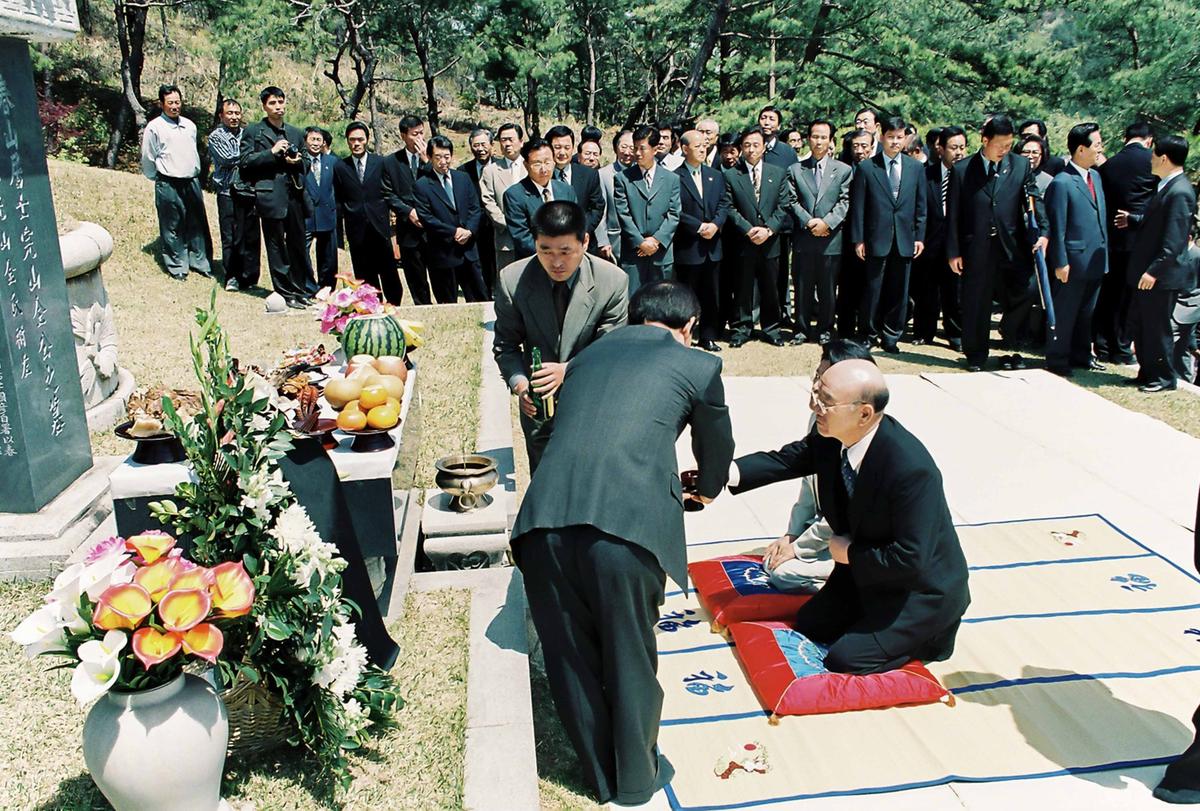전두환전대통령방문