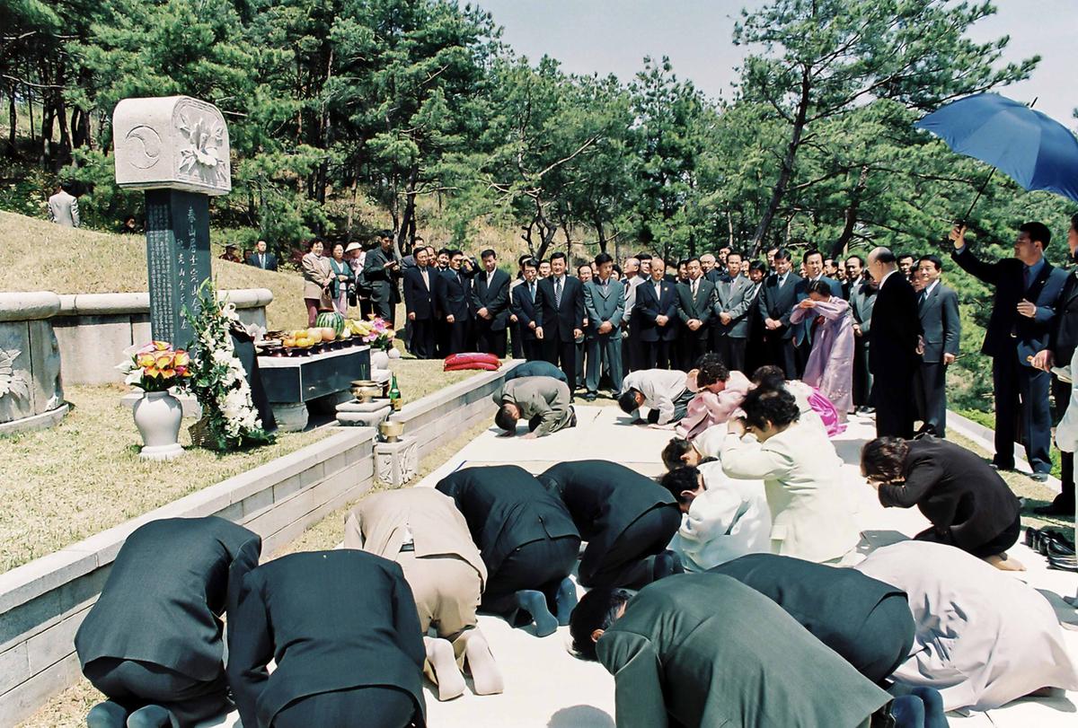 전두환전대통령방문
