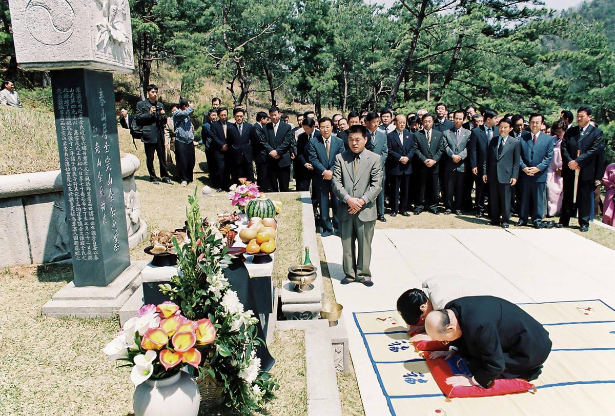 전두환전대통령방문
