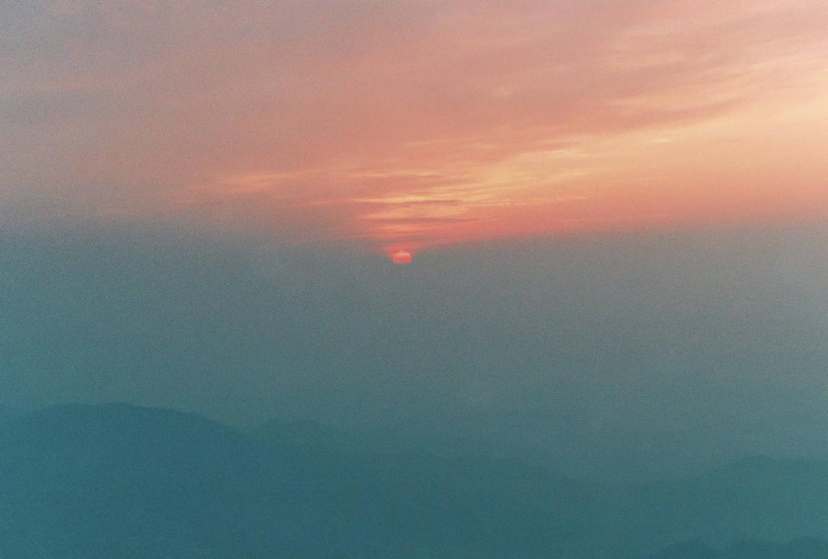 노을