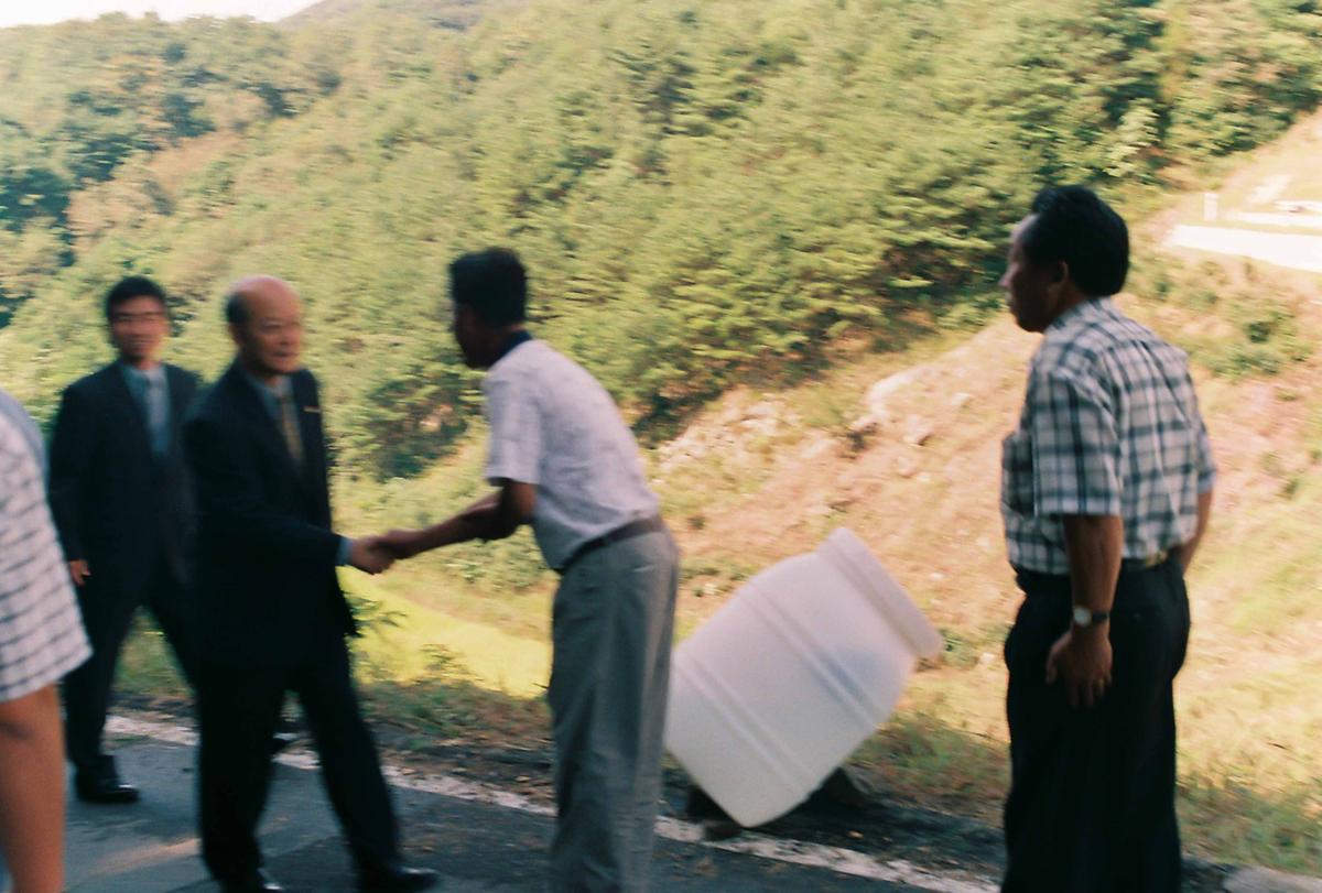 봉산면 계산소류지 보수공사 준공