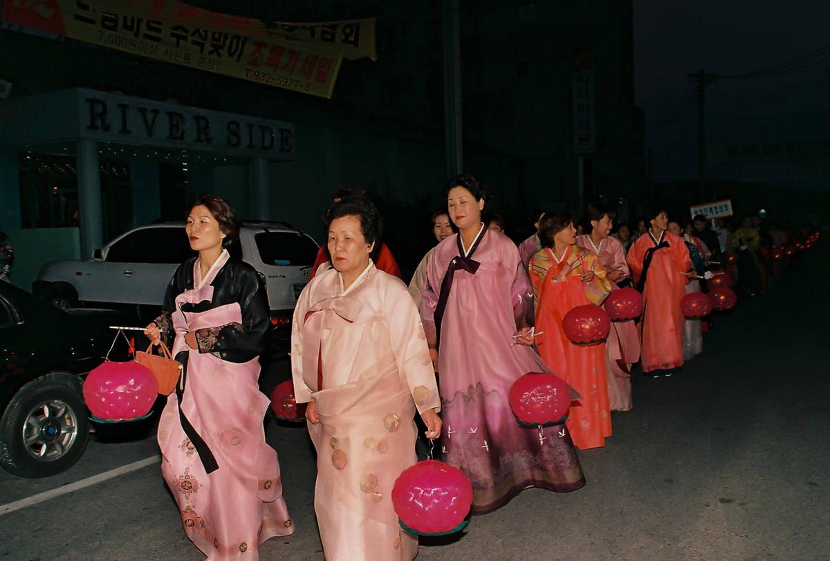 새 합천군기 개양식