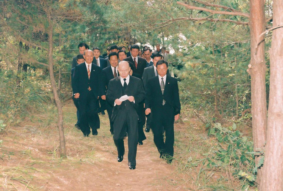 전두환 전대통령 고향방문