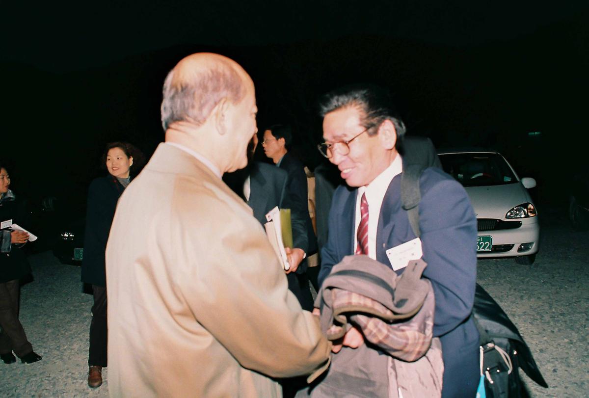 일본 고외전 중학생 합천군 방문단