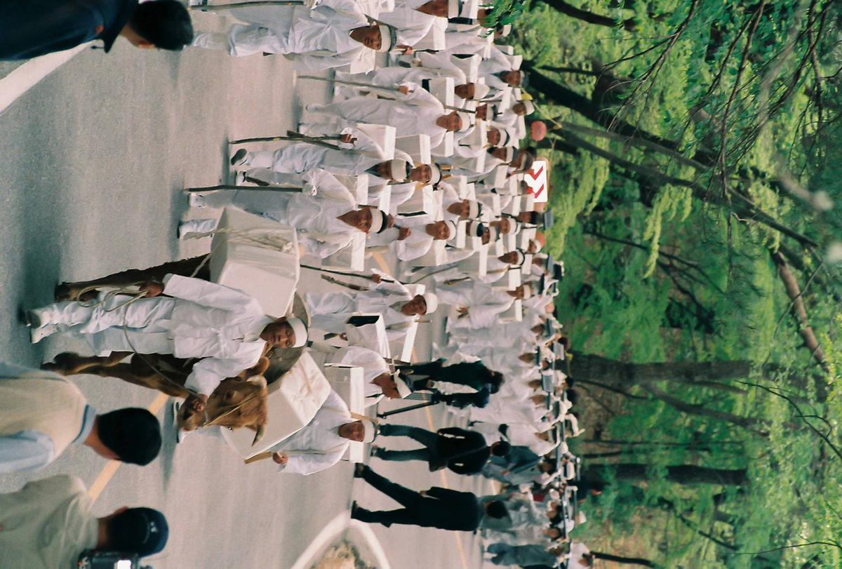 팔만대장경 이운경로 재연