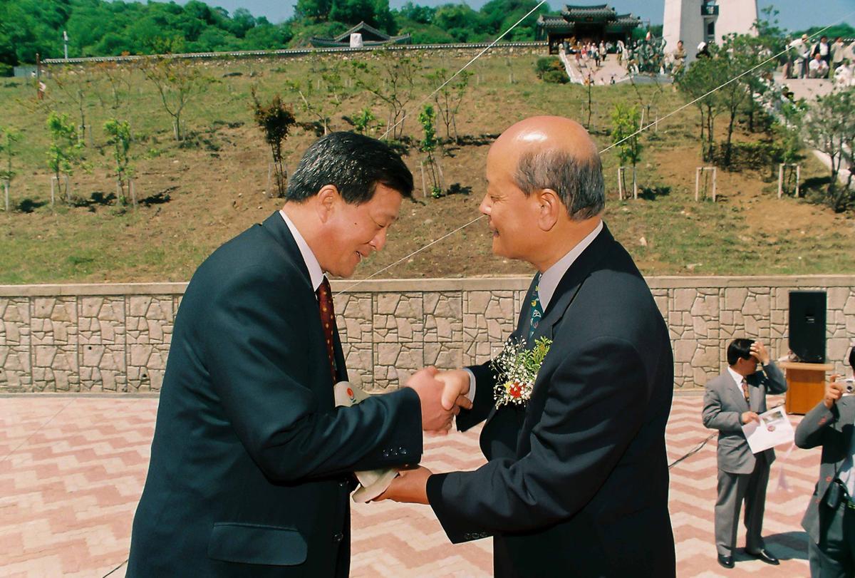 합천 임란창의 기념관 준공식