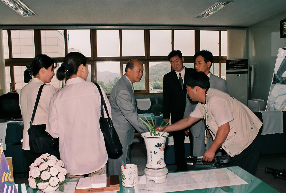 군수와 만남의 시간