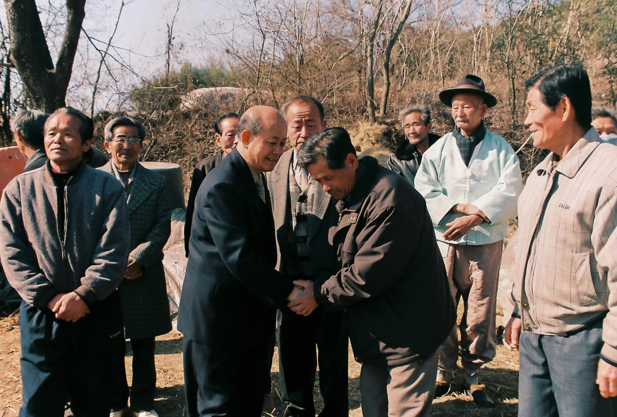 낙민,갑산,내천 도로 개통식