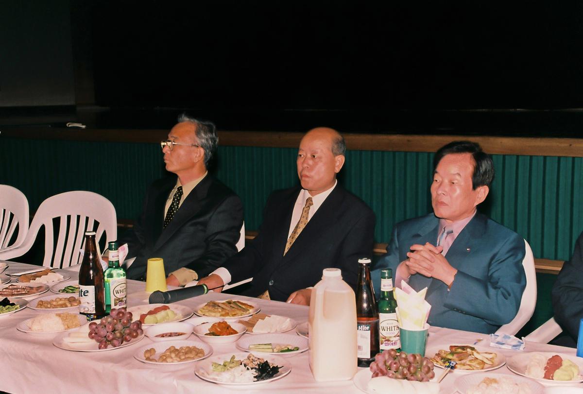 대야문화제전 위원회 향우-내빈 오찬장