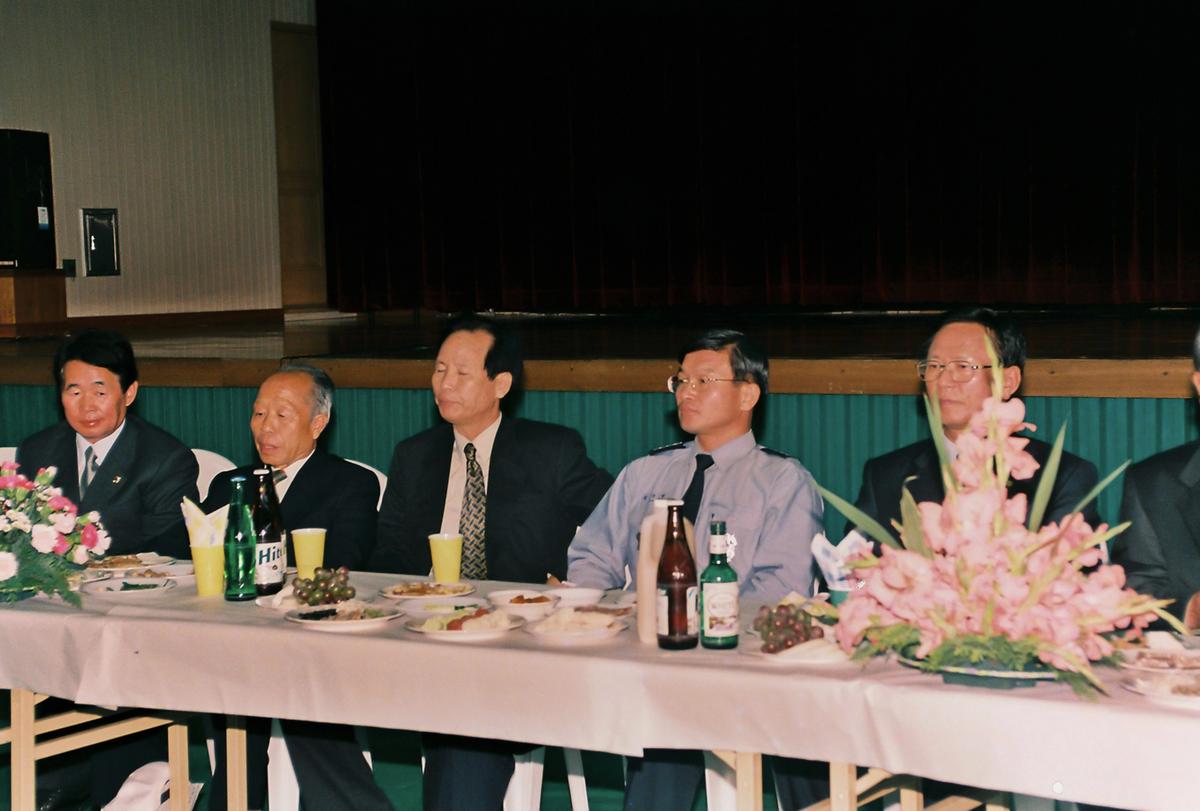 대야문화제전 위원회 향우-내빈 오찬장