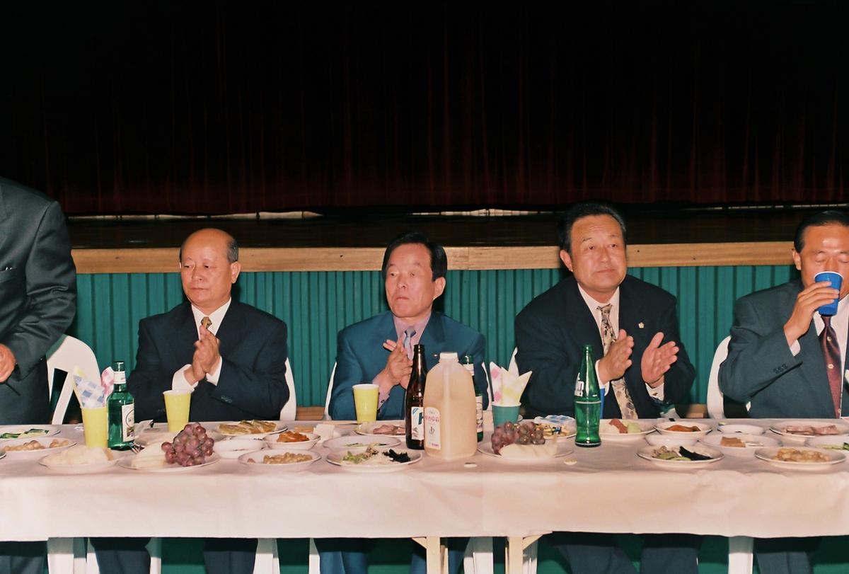 대야문화제전 위원회 향우-내빈 오찬장