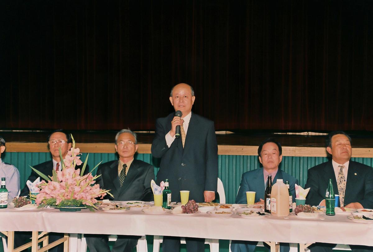 대야문화제전 위원회 향우-내빈 오찬장