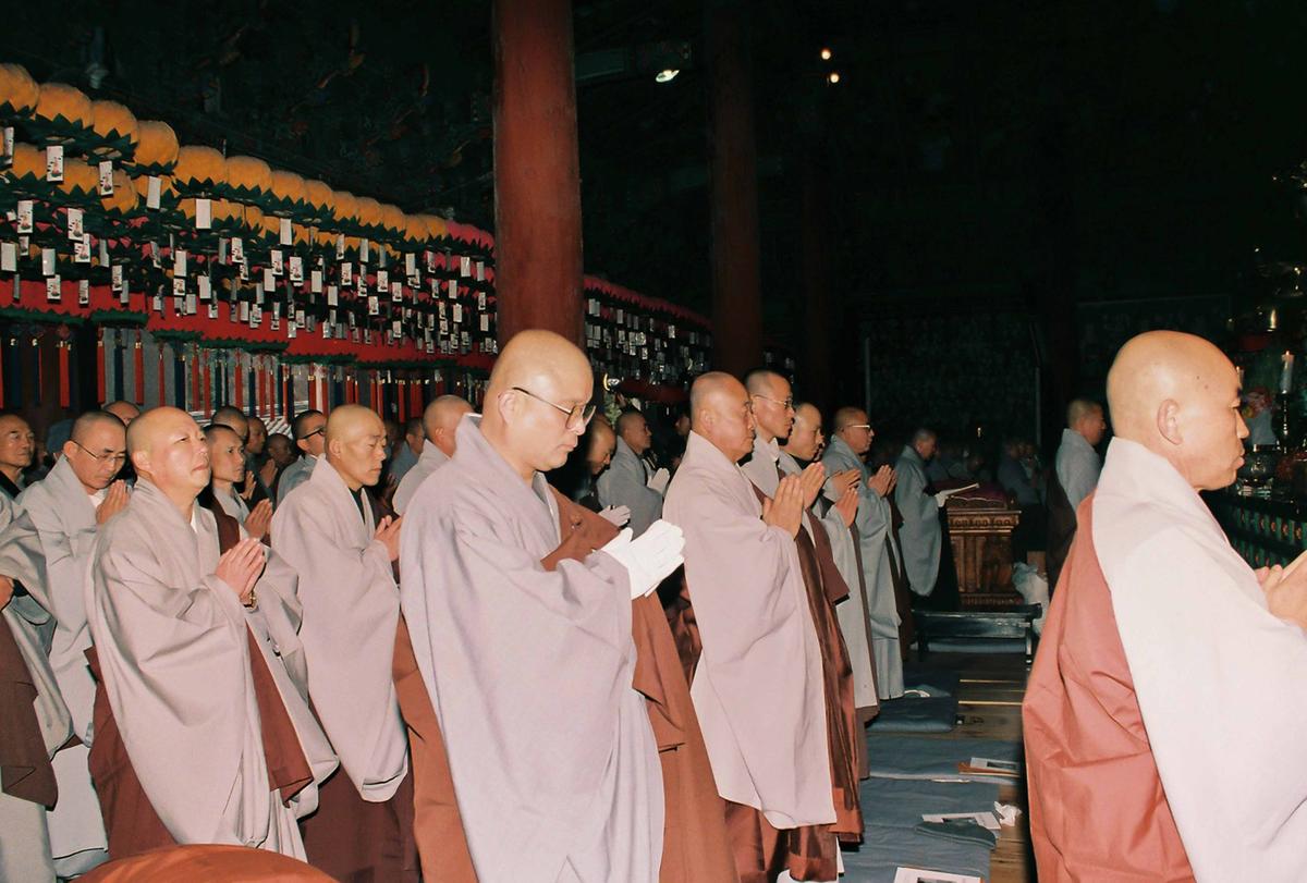 동곡당 일타 대종사 49재 봉행