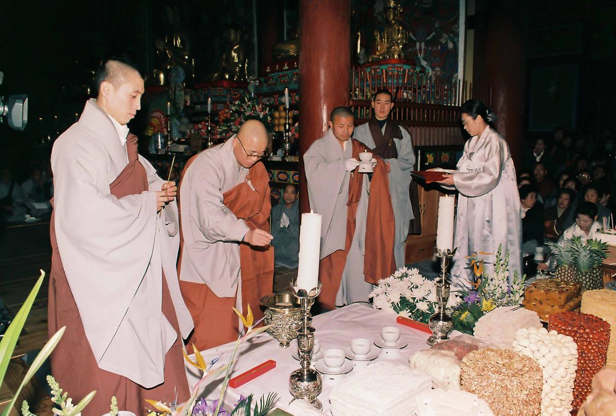 동곡당 일타 대종사 49재 봉행