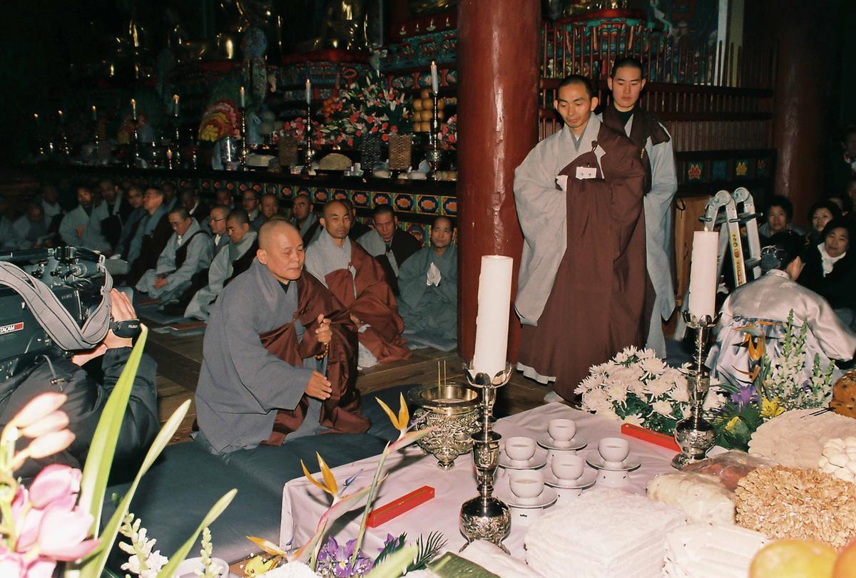 동곡당 일타 대종사 49재 봉행