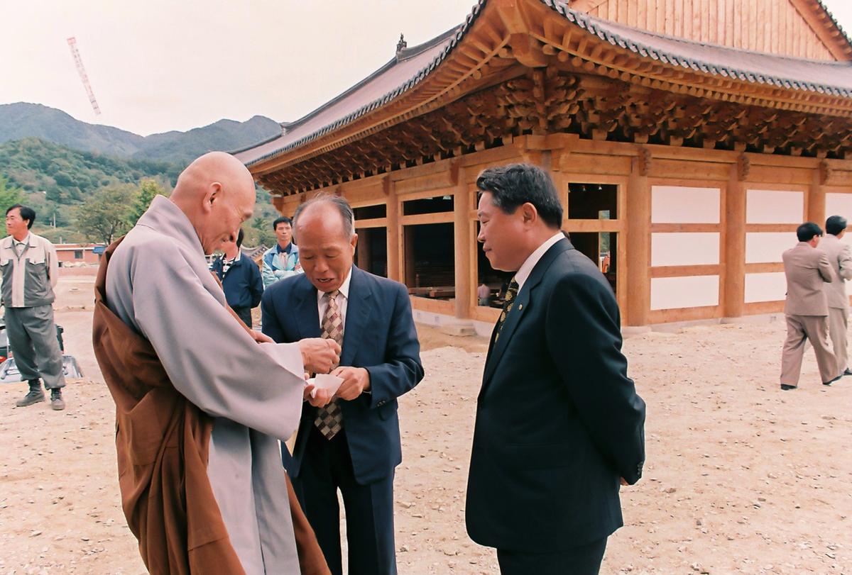 의암 주논개 생가 준공식