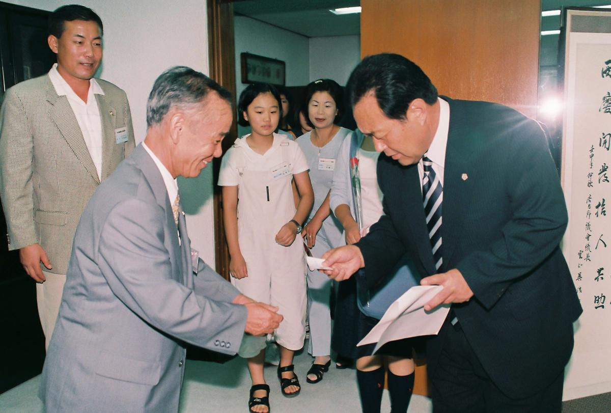 일본고외전 부인회 합천군 방문