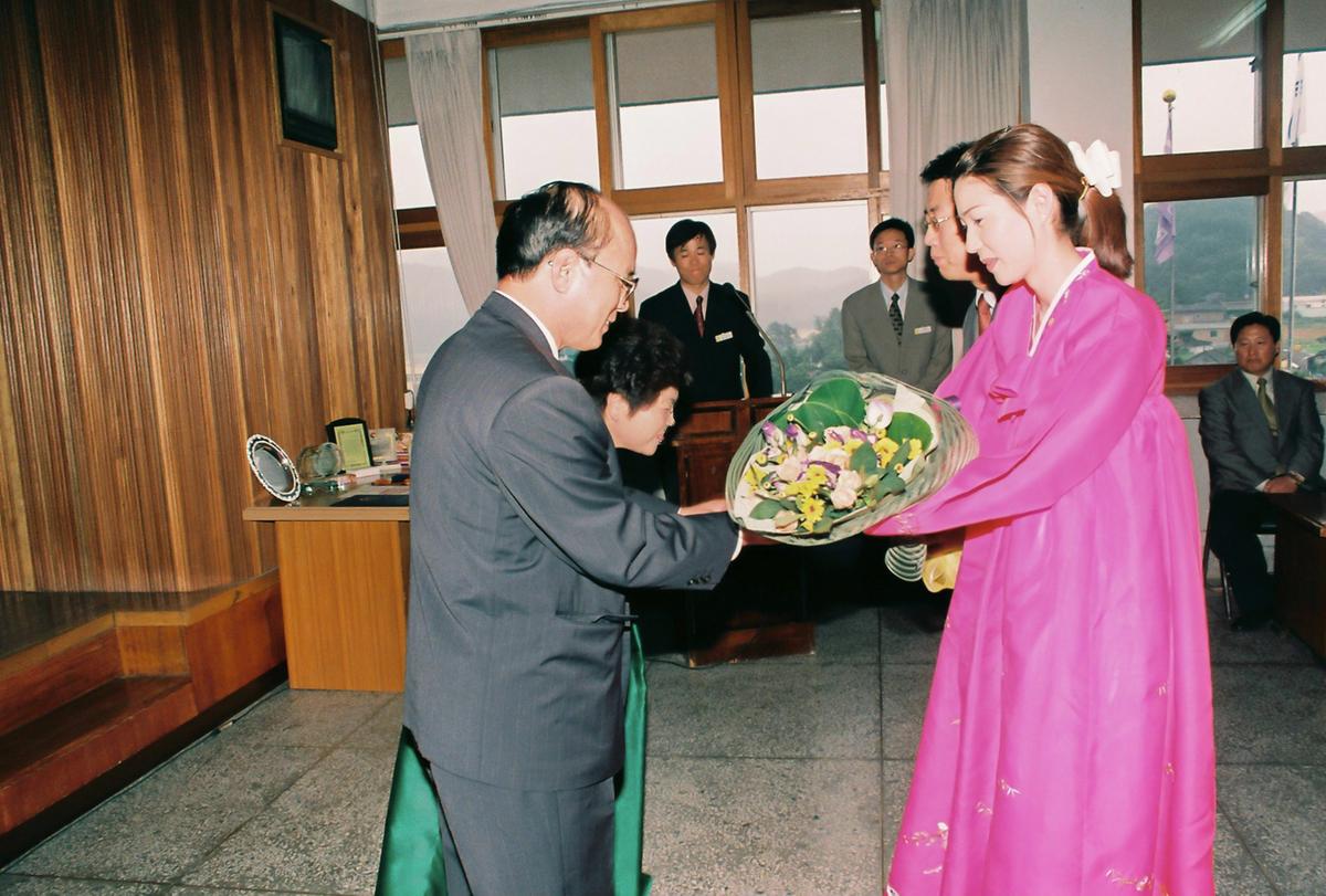 임재근 전부군수 명예퇴임식