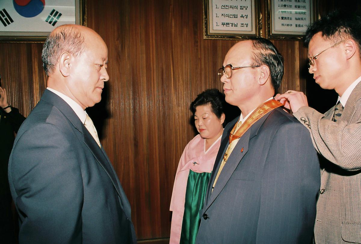 임재근 전부군수 명예퇴임식